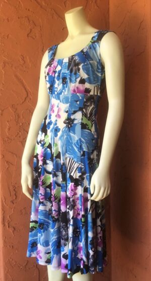 Chelsea Carriage Dress Blue